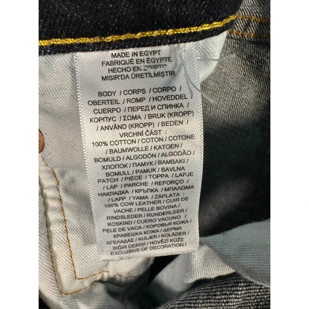 Polo Ralph Lauren Varick Slim‎ Straight Jeans Mens 32x34 Dark Wash Denim